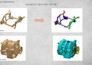 do reverse engineering and convert stl, obj file into stp, igs